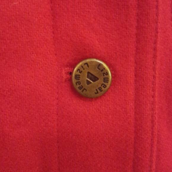 Red Wool Vest - Picture 4 of 5